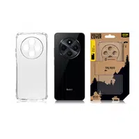 Zadní kryt Tactical TPU Plyo pro Xiaomi Redmi 14C, transparentní