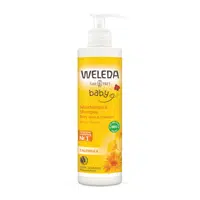 Weleda Měsíčkový mycí krém a šampon (Body Wash & Shampoo) 400 ml
