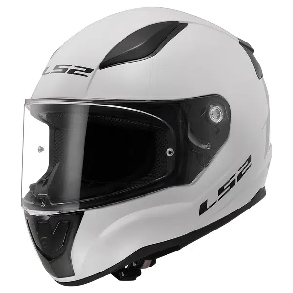 Moto přilba LS2 FF353 Rapid II Solid White M (57-58)