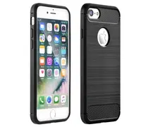 Ochranný kryt Forcell CARBON pro Apple iPhone 13 mini, černá