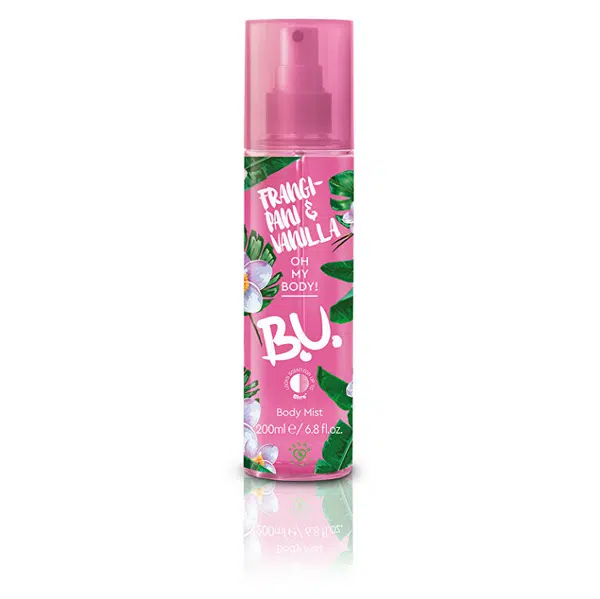 B.U. Frangipani & Vanilla tělový sprej 200 ml