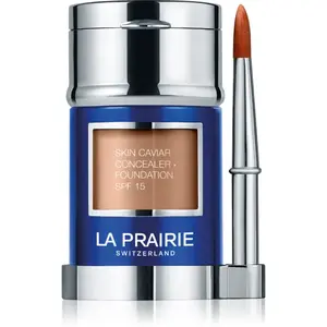 La Prairie Skin Caviar Concealer Foundation make-up a korektor SPF 15 odstín NW-40 Almond Beige 30 ml