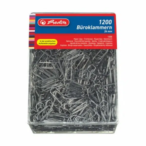 Herlitz - Kancelářské sponky 1200 ks