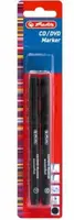 Herlitz - Popisovač na CD a DVD 2 ks, černý