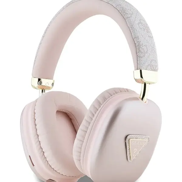 Bezdrátová sluchátka Guess růžová barva