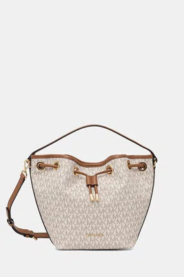 Kabelka MICHAEL Michael Kors béžová barva, 30F5GQ7M8B
