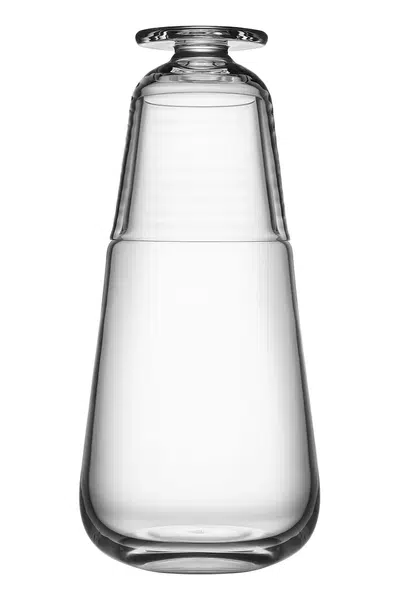 Karafa se sklenicí Kosta Boda Viva 900 ml průhledná barva