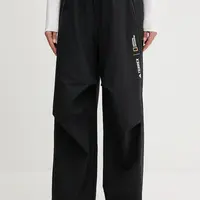 Outdoorové kalhoty adidas TERREX dámské, černá barva, JD5847