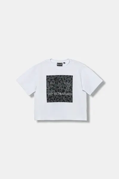 Dětské tričko EA7 Emporio Armani