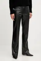 Kalhoty Ermanno Scervino dámské, černá barva, medium waist, 57TP037E5B