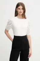 Tričko Dkny dámské, béžová barva, DJ5T1475
