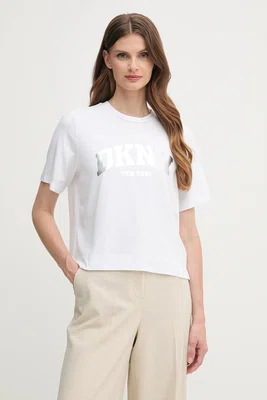 Tričko Dkny dámské, bílá barva, P52HAXTG