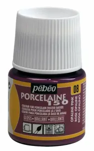 Barva na porcelán Porcelaine 45ml – 08 růžová opaline