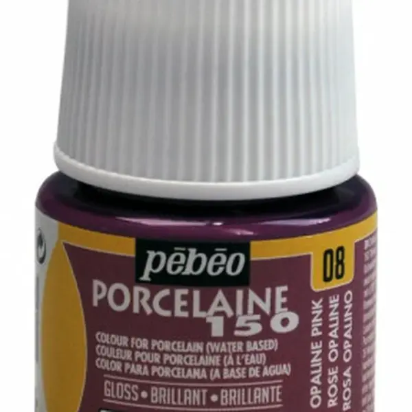 Barva na porcelán Porcelaine 45ml – 08 růžová opaline