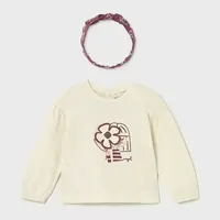 Bavlněné tričko s dlouhým rukávem Mayoral