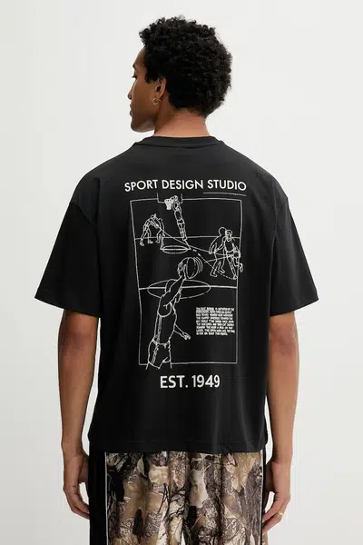 Tričko adidas Originals Asd Fastbrk Tee pánské, černá barva, JW6644