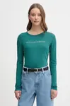 Bavlněné tričko s dlouhým rukávem United Colors of Benetton