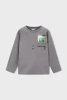 Bavlněné tričko s dlouhým rukávem Mayoral