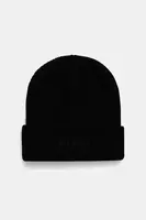 Vlněná čepice Iceberg černá barva