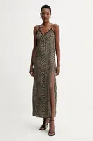 Šaty ZADIG&VOLTAIRE zelená barva, maxi, WWDR02591