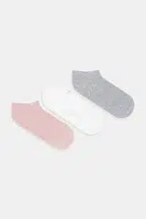 Kotníkové ponožky Calvin Klein 3-pack bílá barva, 701234369