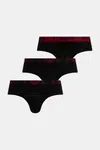 Spodní prádlo Emporio Armani Underwear 3-pack černá barva, EM000258 AF10778
