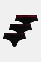 Spodní prádlo Emporio Armani Underwear 3-pack černá barva, EM000258 AF10778