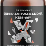 BRAINMAX Super Ashwagandha extrakt KSM-66®, 50 kapslí