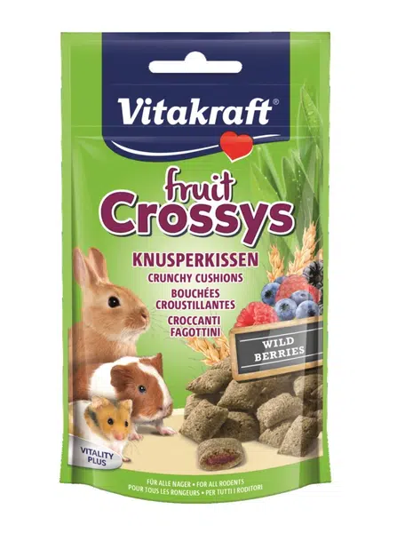 Vitakraft Fruit Crossys hlodavec – lesní ovoce 50 g