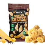 MIXIT Křupavý sýr do kapsy - Irský cheddar & černý pepř 20 g