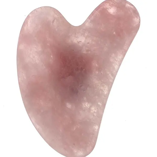 Masážní přístroj na obličej Danielle Beauty Gua Sha Rose Quartz