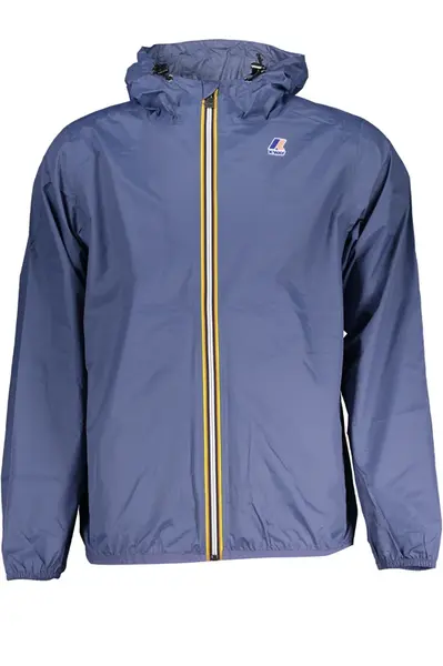 Modrá pánská sportovní bunda K-WAY