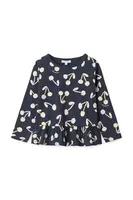 Dětské bavlněné tričko s dlouhým rukávem Liewood Margit Printed Longsleeve T-shirt