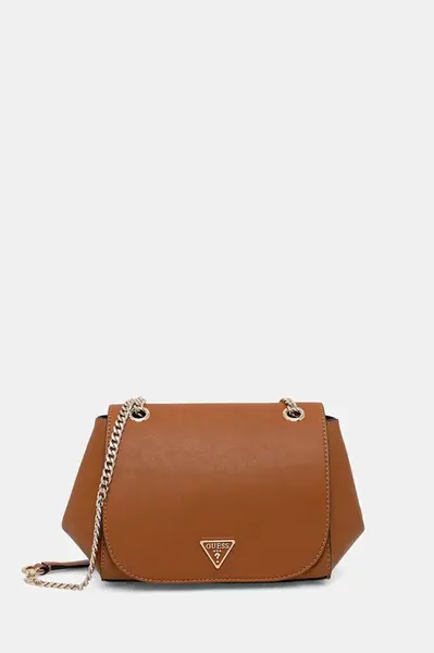 Kabelka Guess TALENT hnědá barva, HWNG96 69210