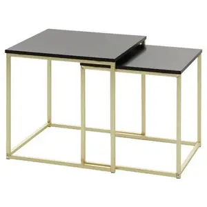 MID.YOU SADA ODKLÁDACÍCH STOLKŮ, černá