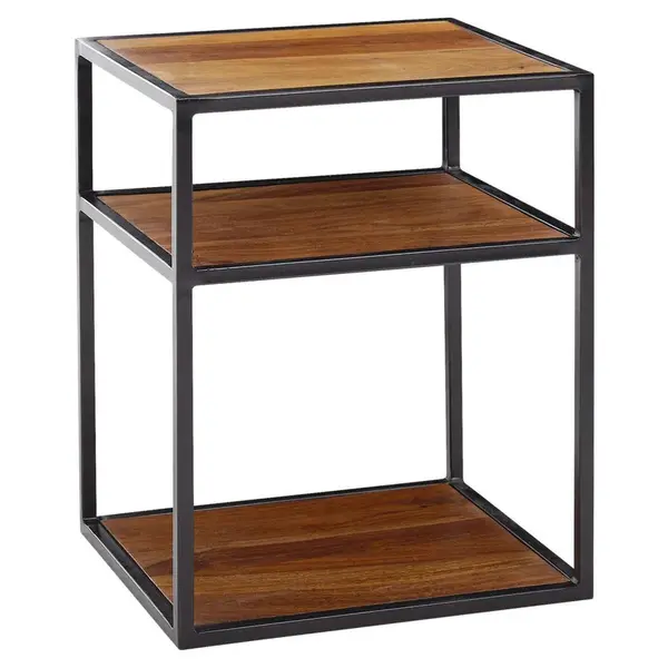 MID.YOU NOČNÍ STOLEK K POSTELI, sheesham, 40/50/35 cm