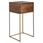 MID.YOU NOČNÍ STOLEK, mangové dřevo, 40/76/35 cm