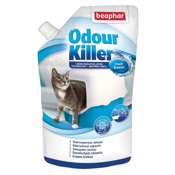 BEAPHAR Odour Killer Odstraňovač zápachu pro kočičí toalety 400 g, poškozený obal