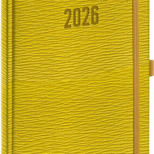 Týdenní diář Rivoli 2026, žlutozelený