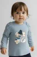 Tričko s dlouhým rukávem Mayoral modrá barva, 2081