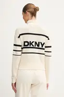 Kardigan Dkny dámský, béžová barva, DP5R0756