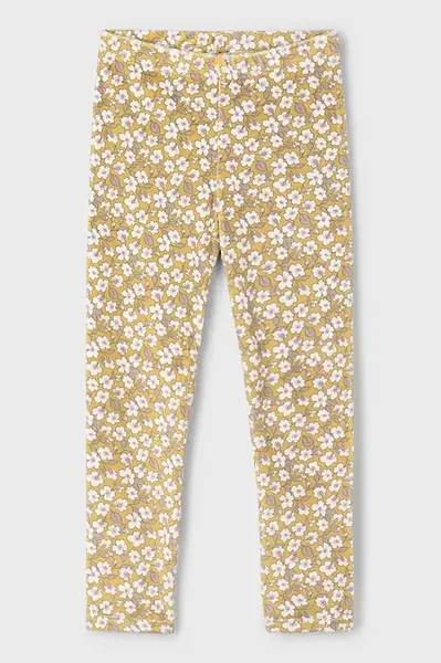 Dětské legíny Mayoral žlutá barva, 4715