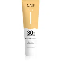Naif Sun Mineral Sunscreen SPF 30 ochranný krém na opalování SPF 30 voděodolný 100 ml