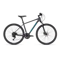 Pánské crossové kolo KELLYS PHANATIC 50 28" 9.0 M (19", 165-180 cm) Anthracite