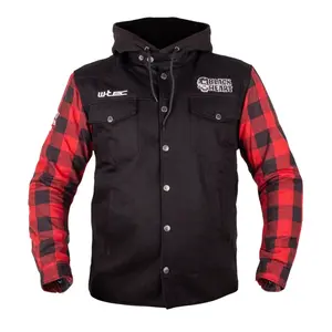 Bunda na chopper W-TEC Black Heart Ruffster černo-červená 4XL
