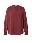 ONLY Carmakoma Blúzka 'CARMetta'  burgundská