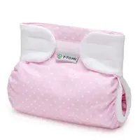 Ortopedické abdukčné nohavičky T-TOMI - suchý zips Ružové bodky (3-6 kg)