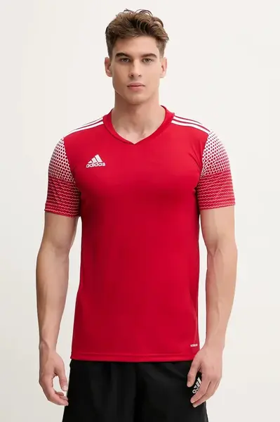 Tričko adidas REGISTA 20 červená barva, s potiskem, FI4551-red
