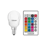 OSRAM LED žiarovka farebná s dialkovým ovládaním CLP25 4,2 W E14 2700 K