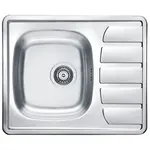 Alveus Nerezový drez Zoom 10, 61,5 x 50 cm